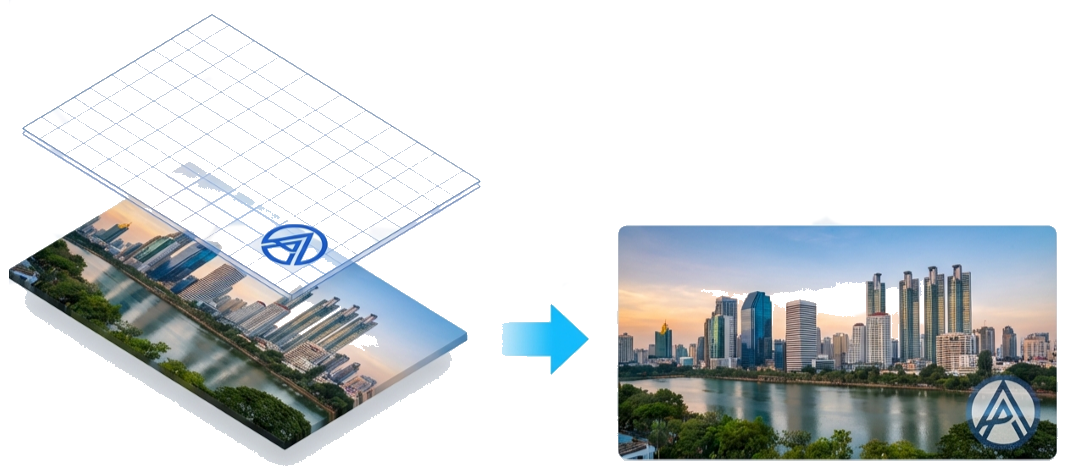 워터마크 및 보관 자동화 기능